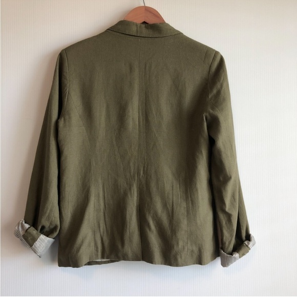 Harve Benard Khaki Women's Blazer - Picture 9 of 10